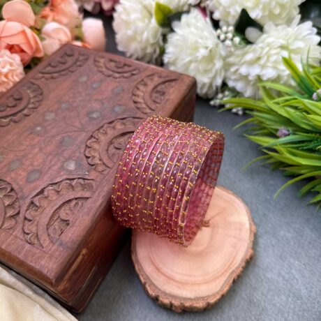 Rain Drop - Onion Pink Bangle – GB79