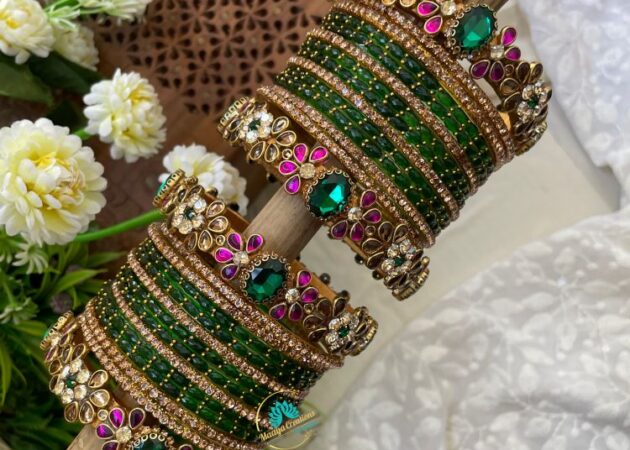 Glass bangles Combo