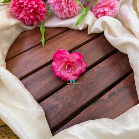 Artificial Pink Rose Petals Hair Band– J155