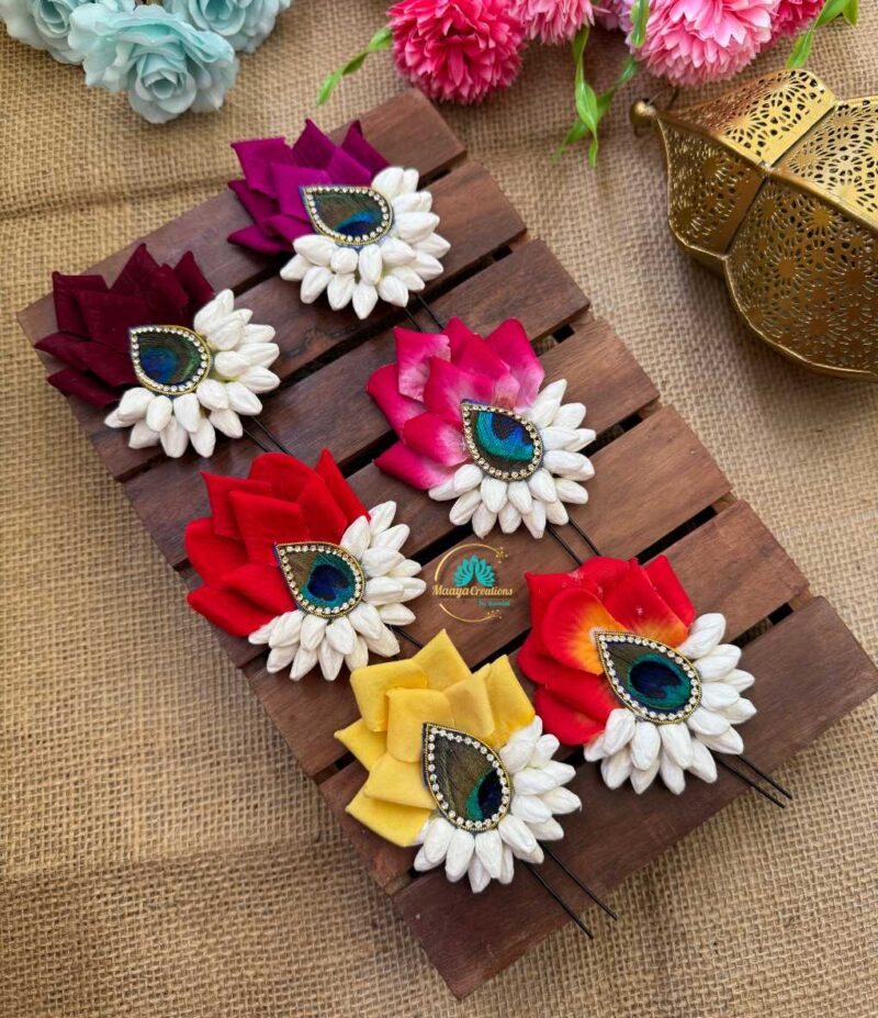 Real Look Jasmine Rose Petals U Pin - RG45