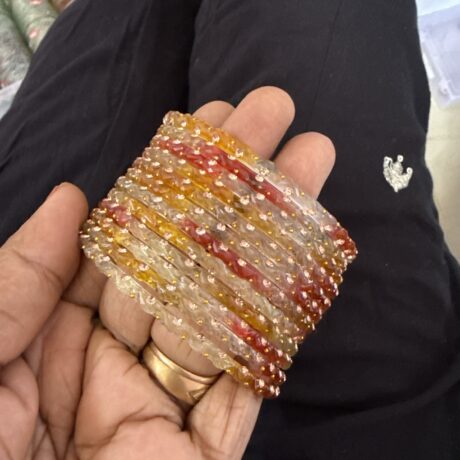 Dual tone Waves Yellow with Red – GB223
