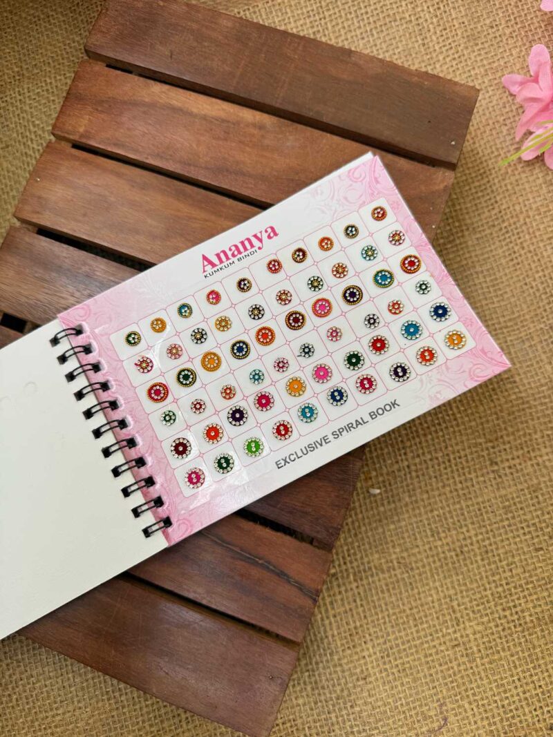 Ananya SB Fancy White Bridal Bindi Book (300 Quantity)- BB2 - Image 6
