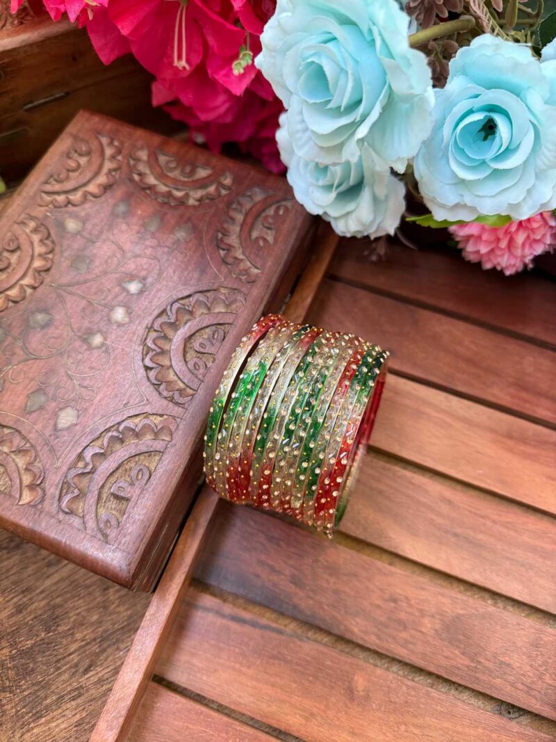 Dual tone Waves Multi Green & Red – GB220