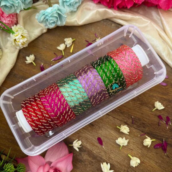 Kada Glass Bangles Combo Design 5-RG62
