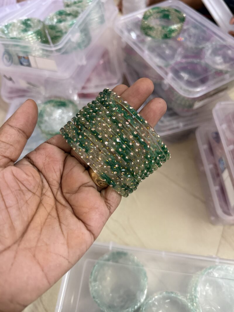 Dual tone Waves Peacock Green – GB227
