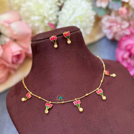 Lotus Premium Neckset - IM125