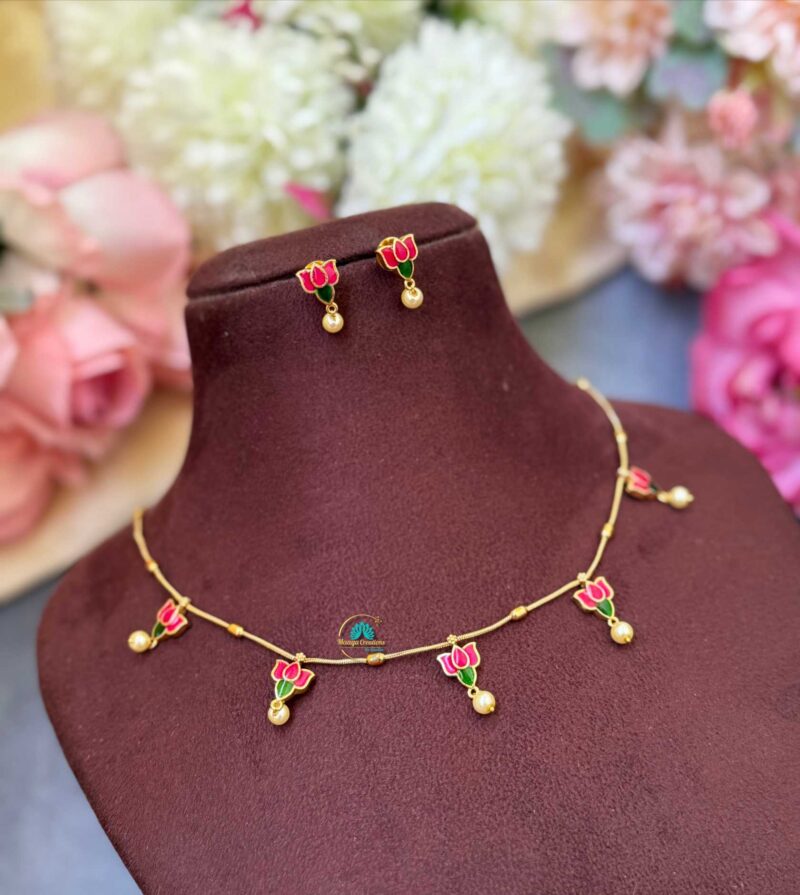 Lotus Premium Neckset - IM125
