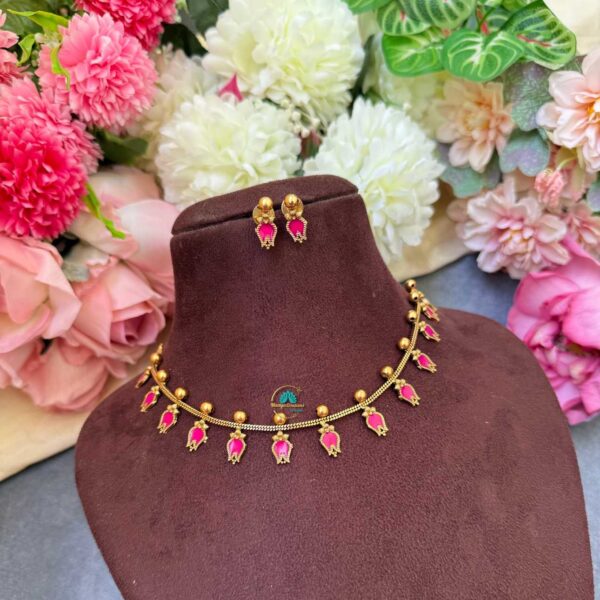 Pink Stone Premium Chocker - IM130
