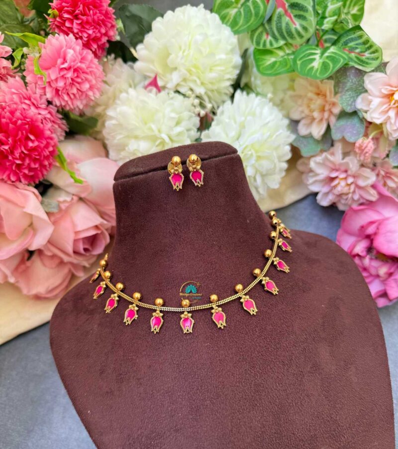 Pink Stone Premium Chocker - IM130