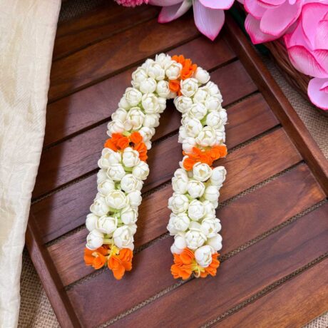 Jasmine String - Real Look like Jasmine & Kanakambaram Flower – J198