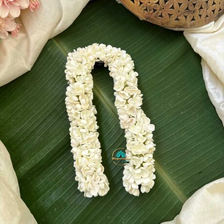 Centre clip - Real Look like mini Bloomed Jasmine clip string (Gajra) – J230