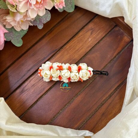 Real Look like Bloomed Jasmine with Kanakambaram – Jasmine Centre Clip - J251