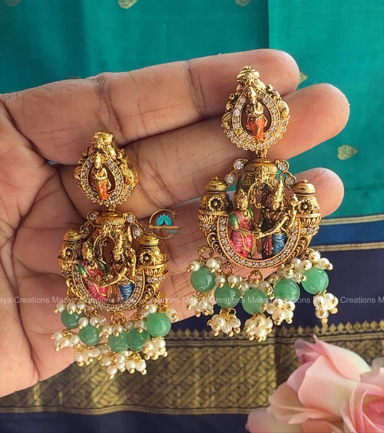 Srinivasa Kalyanam Handpainted Haram - TS02 - Image 5