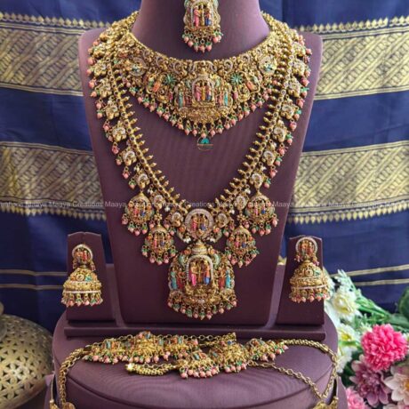Srinivasa Kalyanam Handpainted Bridal Set- TS03