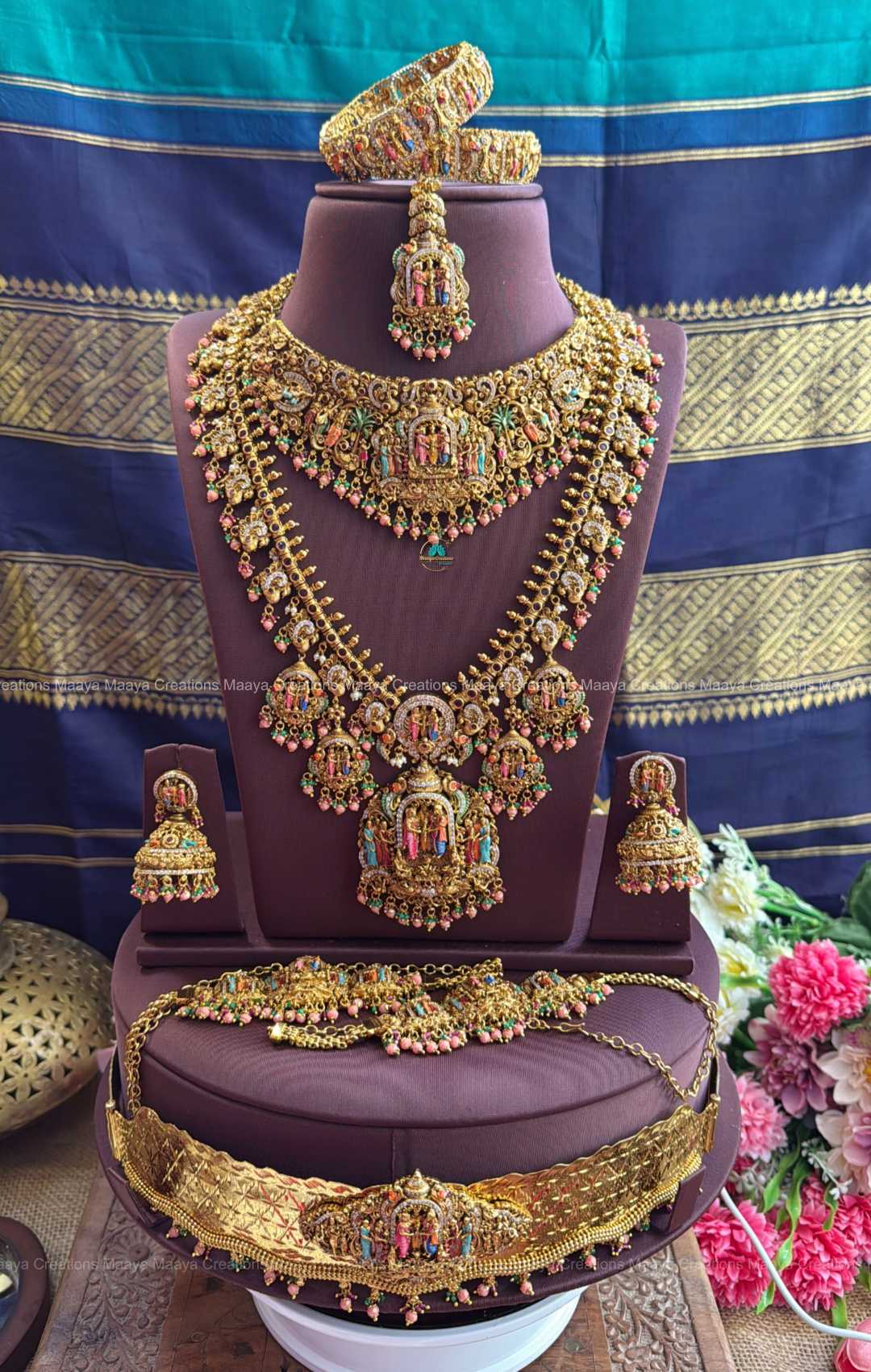 Srinivasa Kalyanam Handpainted Bridal Set- TS03