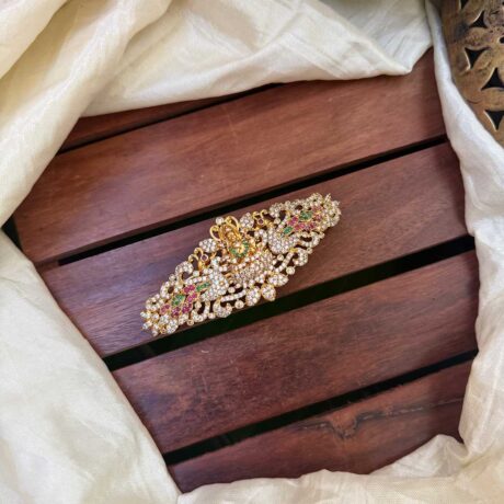 Elegant AD Stone with Lakshmi Centre Clip - AD01