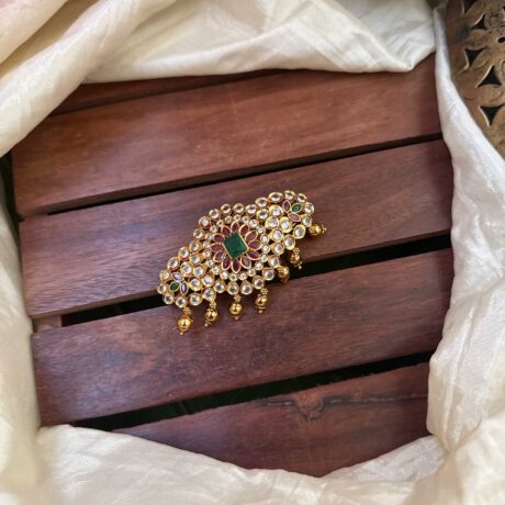 Fancy AD Stone with Red and Green Centre Clip - AD04