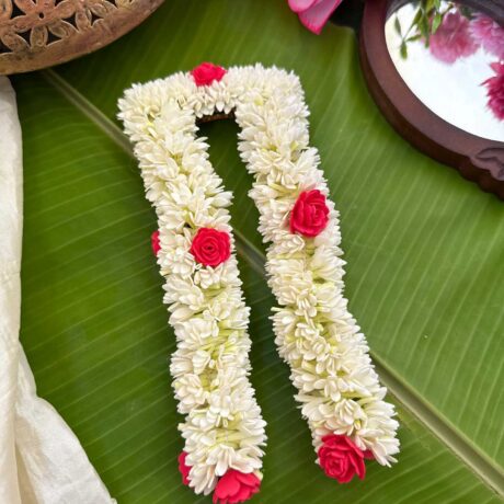 Centre Clip – Mullai with Rose centre clip string –  J341