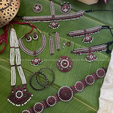 Kemp Bharatanatyam Black Full set - KB1