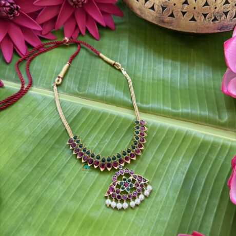 Precious Kemp Gold Polish Short Necklace - PKJ213