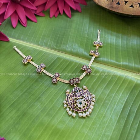 Precious Kemp Gold Polish Short Necklace - PKJ214