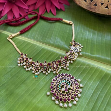 Precious Kemp Gold Polish Short Necklace - PKJ215