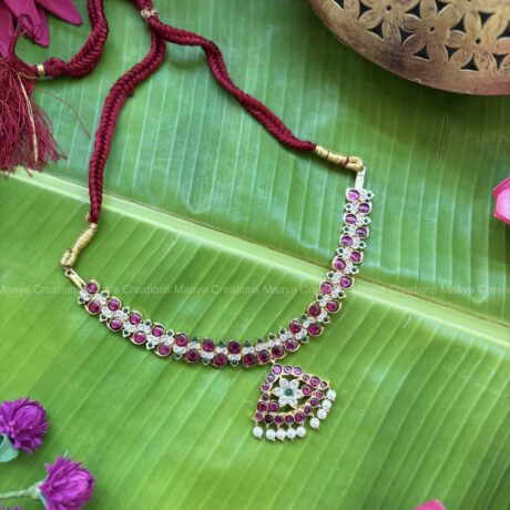 Precious Kemp Gold Polish Mango Necklace - PKJ222