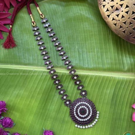 Precious Kemp Black Polish Long Haram - PKJ229
