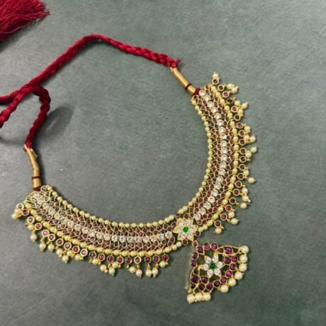 Precious Kemp Polish Long Necklace- PKJ238