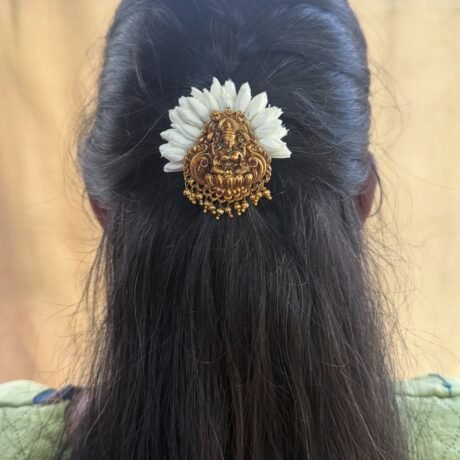 Lakshmi premium Jada Billai with Mottu Malli Flower- J412
