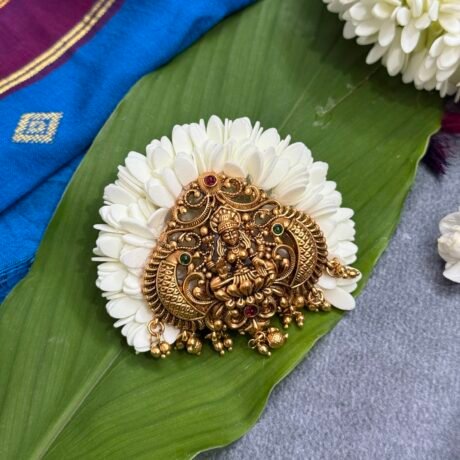 Maaya Lakshmi Jada Billai with Mullai Flower - j434