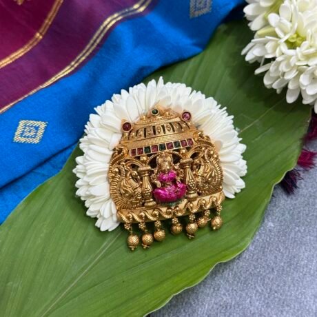 Maaya Lakshmi Jada Billai with Mullai Flower - j435